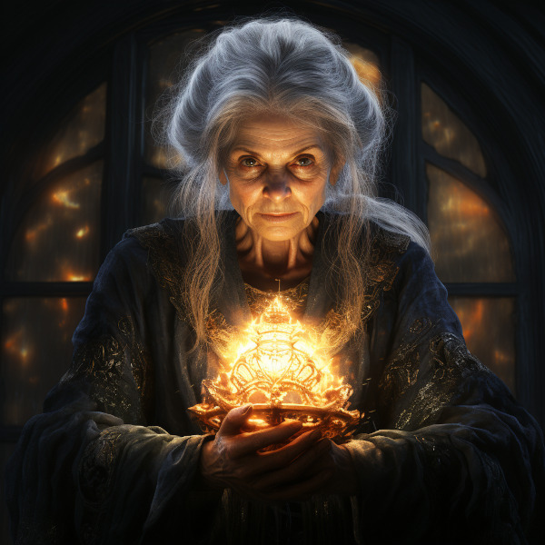 Image of oil painting of Bayetti Falasha