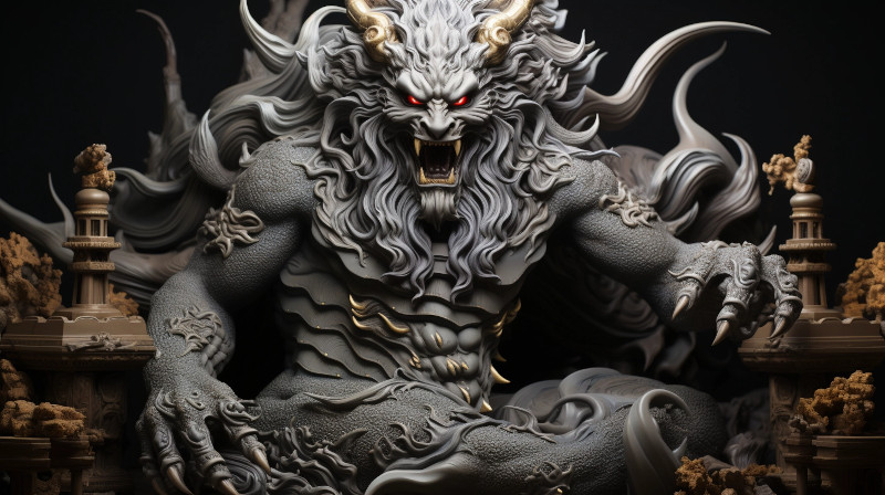 Statue of Veiled Thaerith Gurth