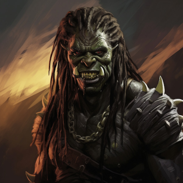Image of an Orc chieftan